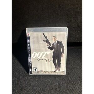 007 Quantum of Solace PlayStation 3 PS3 Complete CIB James Bond Activision